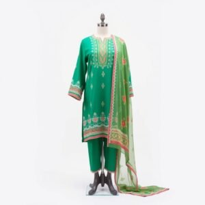 Embroidered Lawn 3-Piece Suit