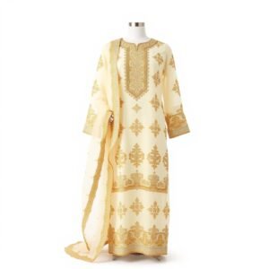 Organza Formal Suit with Handwork