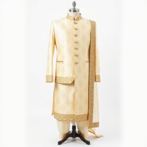 Premium Wedding Waistcoat & Kameez Set
